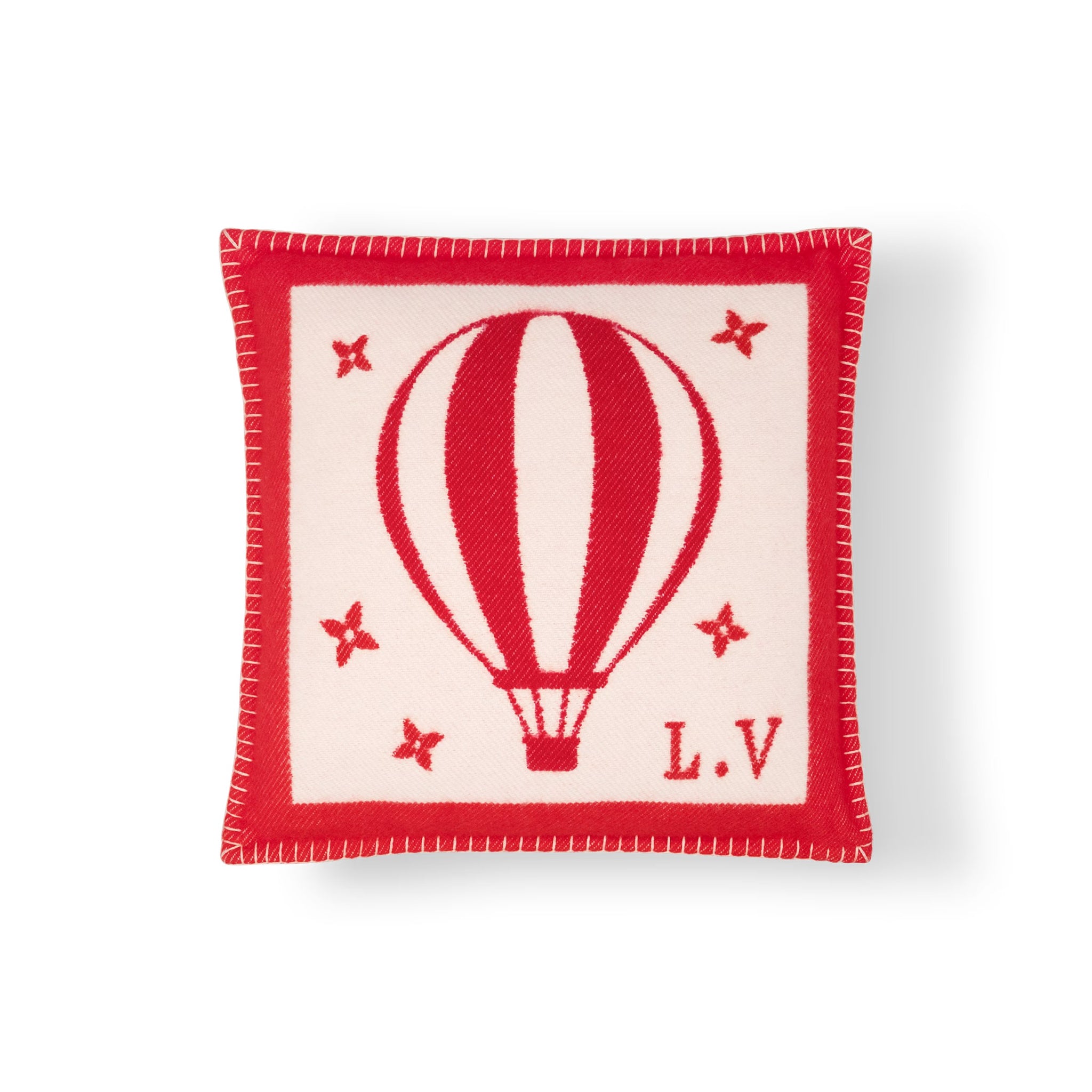 Louis Vuitton Hot Air Balloon Cushion (2 Colors)