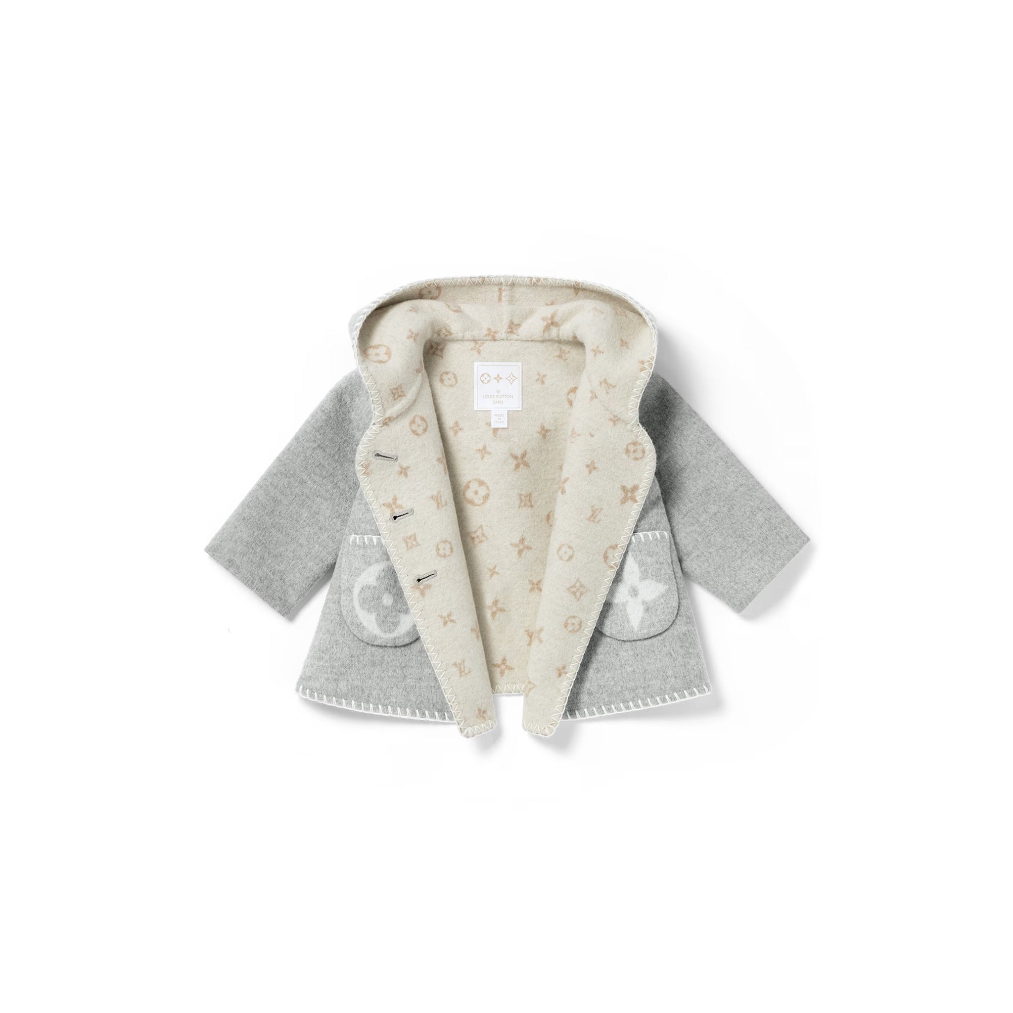 Louis Vuitton Double Face Coat (Grey)