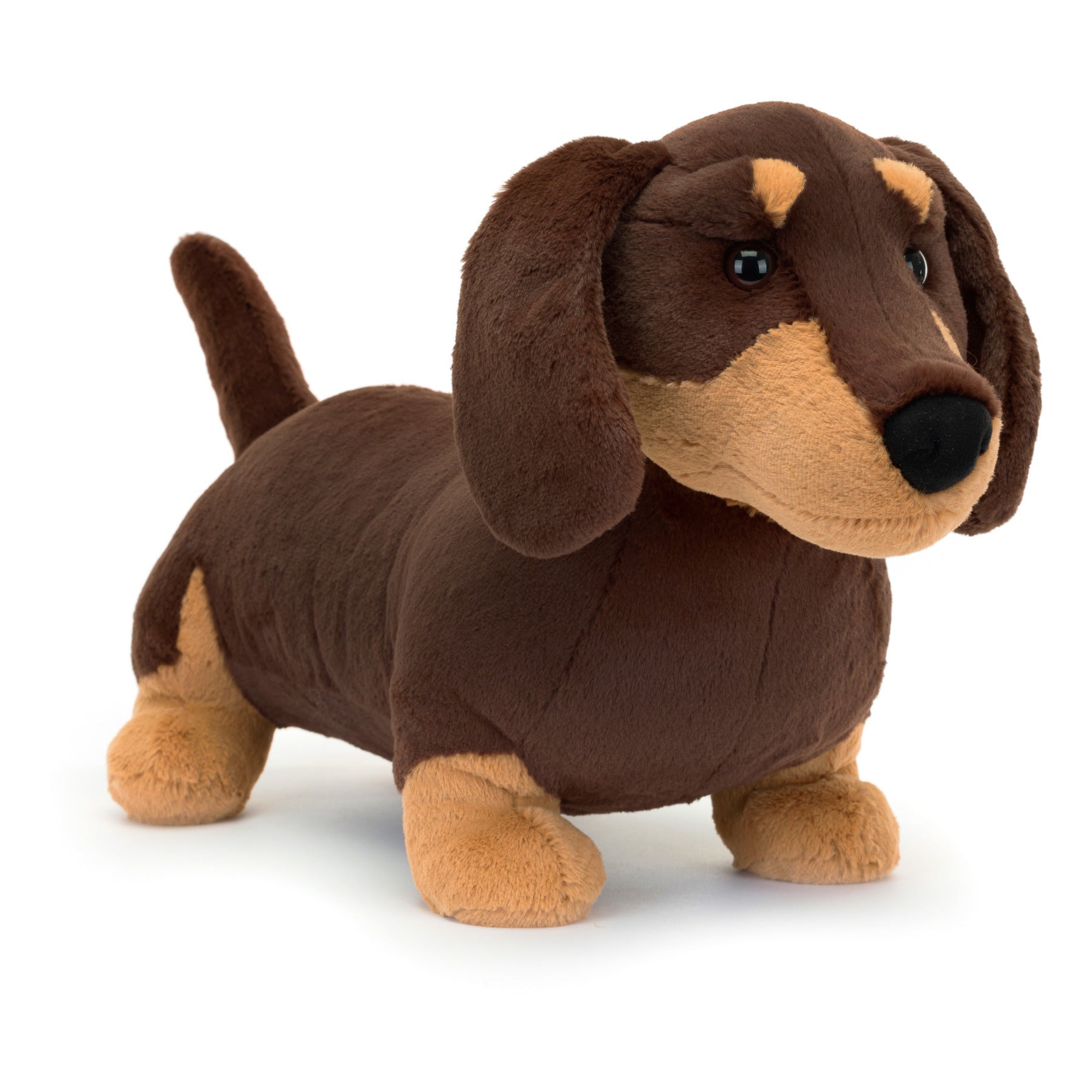 Jellycat Otto Sausage Puppy Plush (Brown)