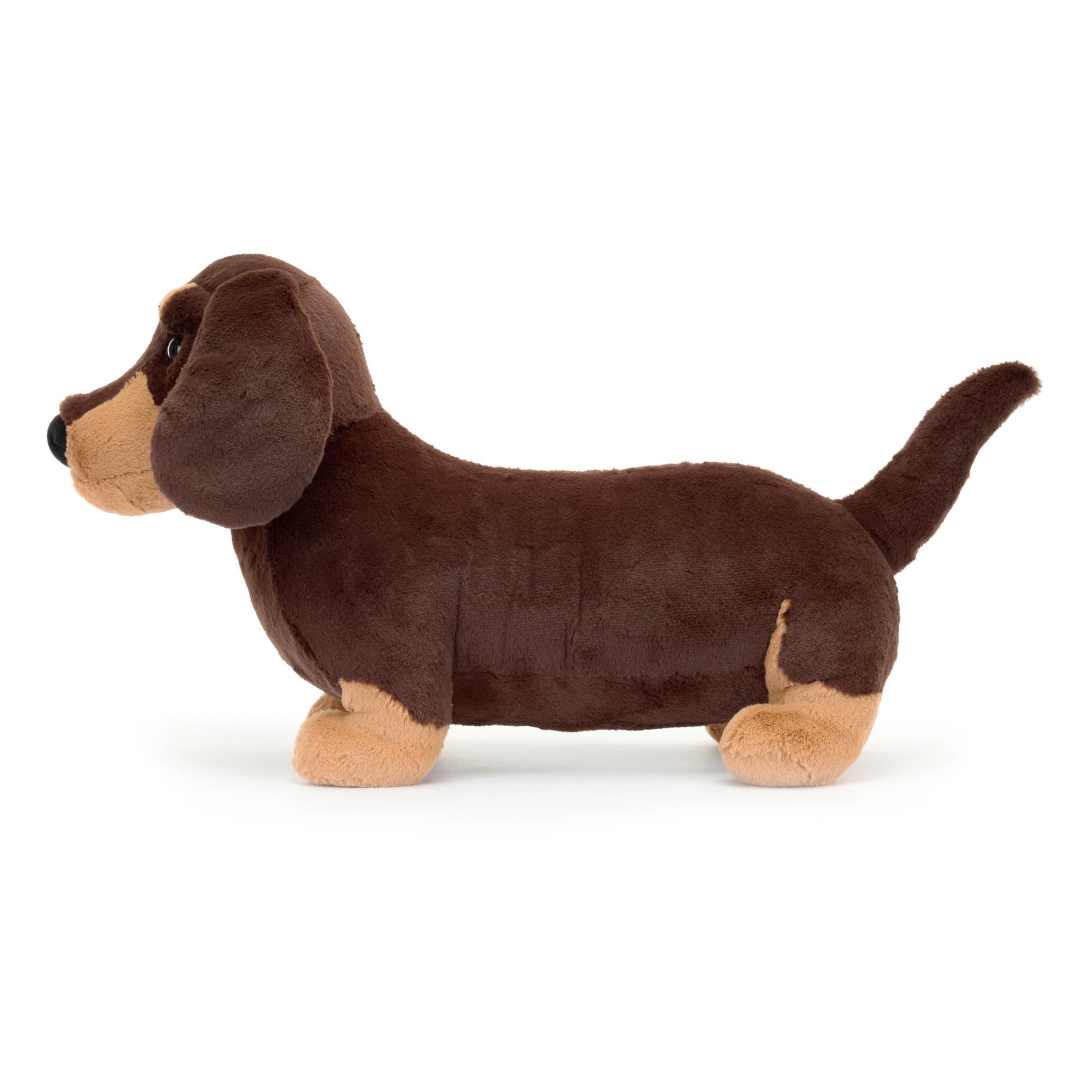 Jellycat Otto Sausage Puppy Plush (Brown)