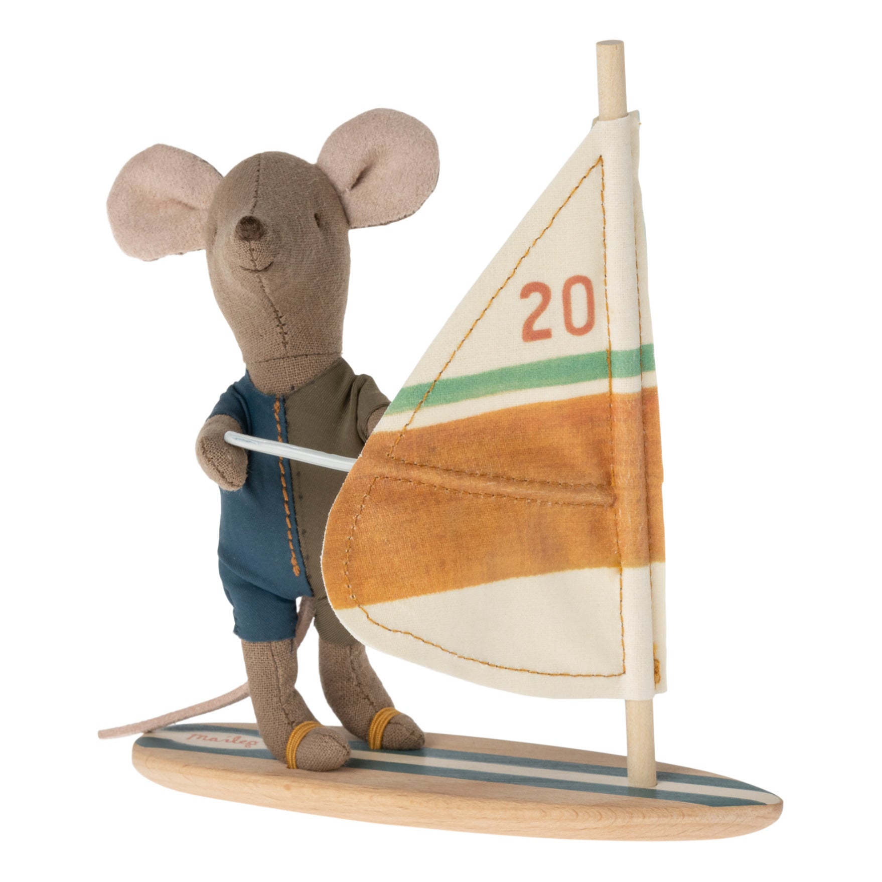 Mailleg Younger Brother Surfer Mouse Doll