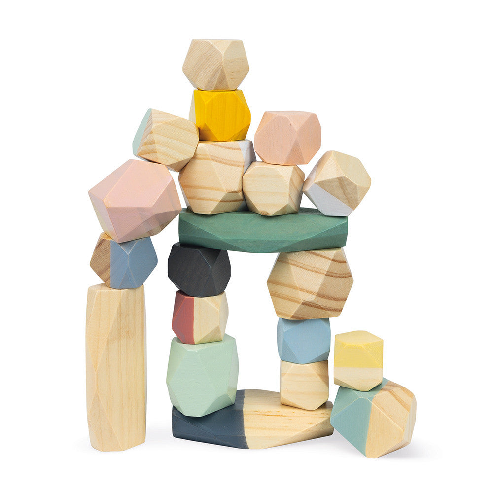 Janod Sweet Cocoon Log Stacking Blocks