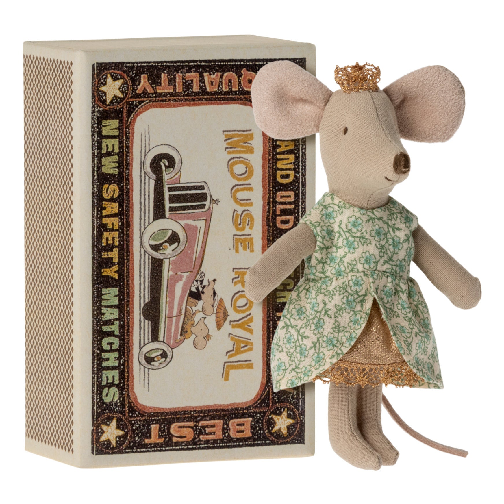 Mouse Princess Doll in Mailbox