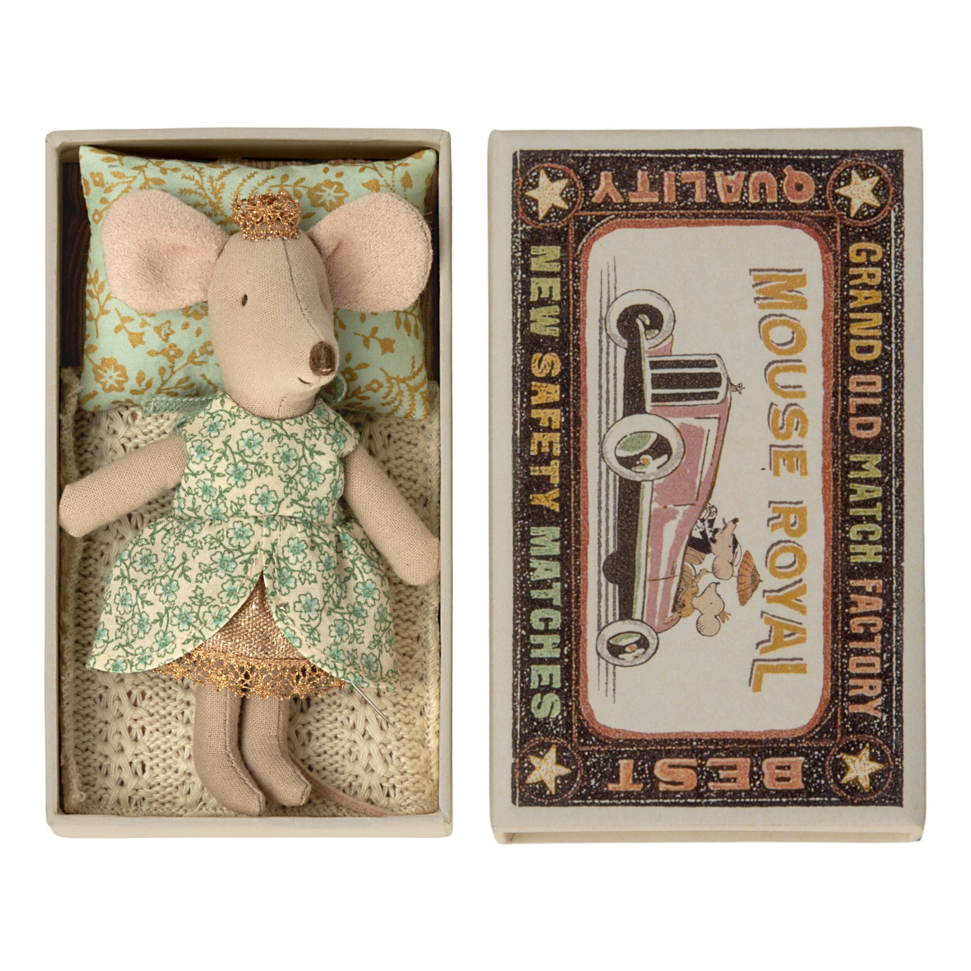 Mouse Princess Doll in Mailbox