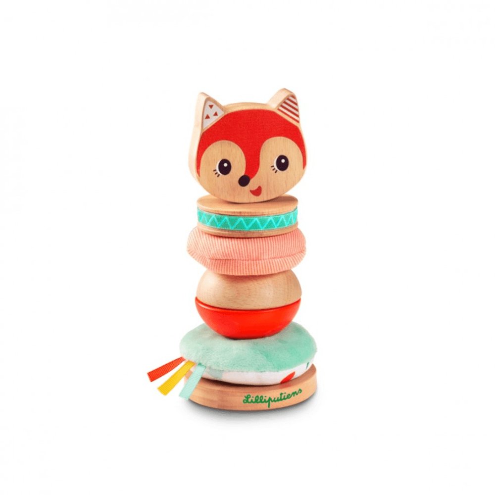 Lily Petit Ang Alice Fox Pyramid Ring Stacking