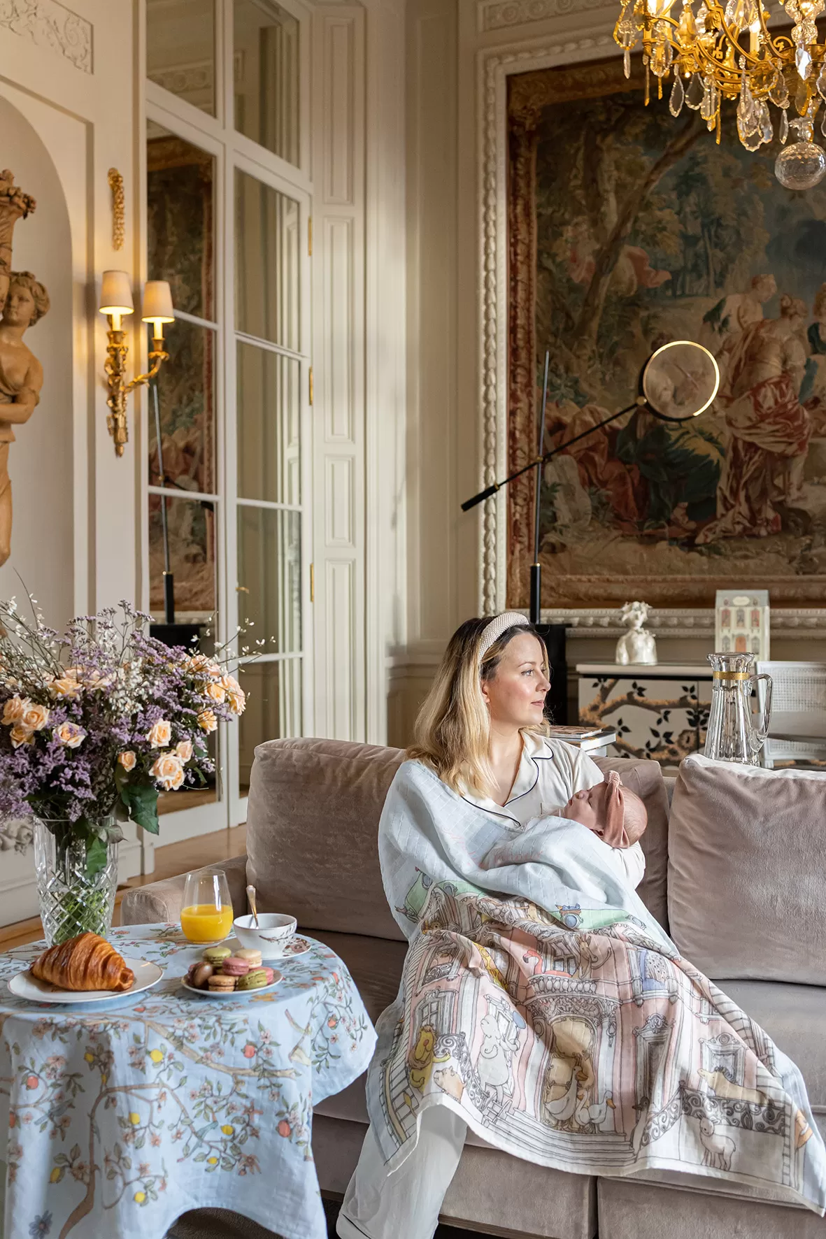 Atelier Monceau Mansion Carré Blanket