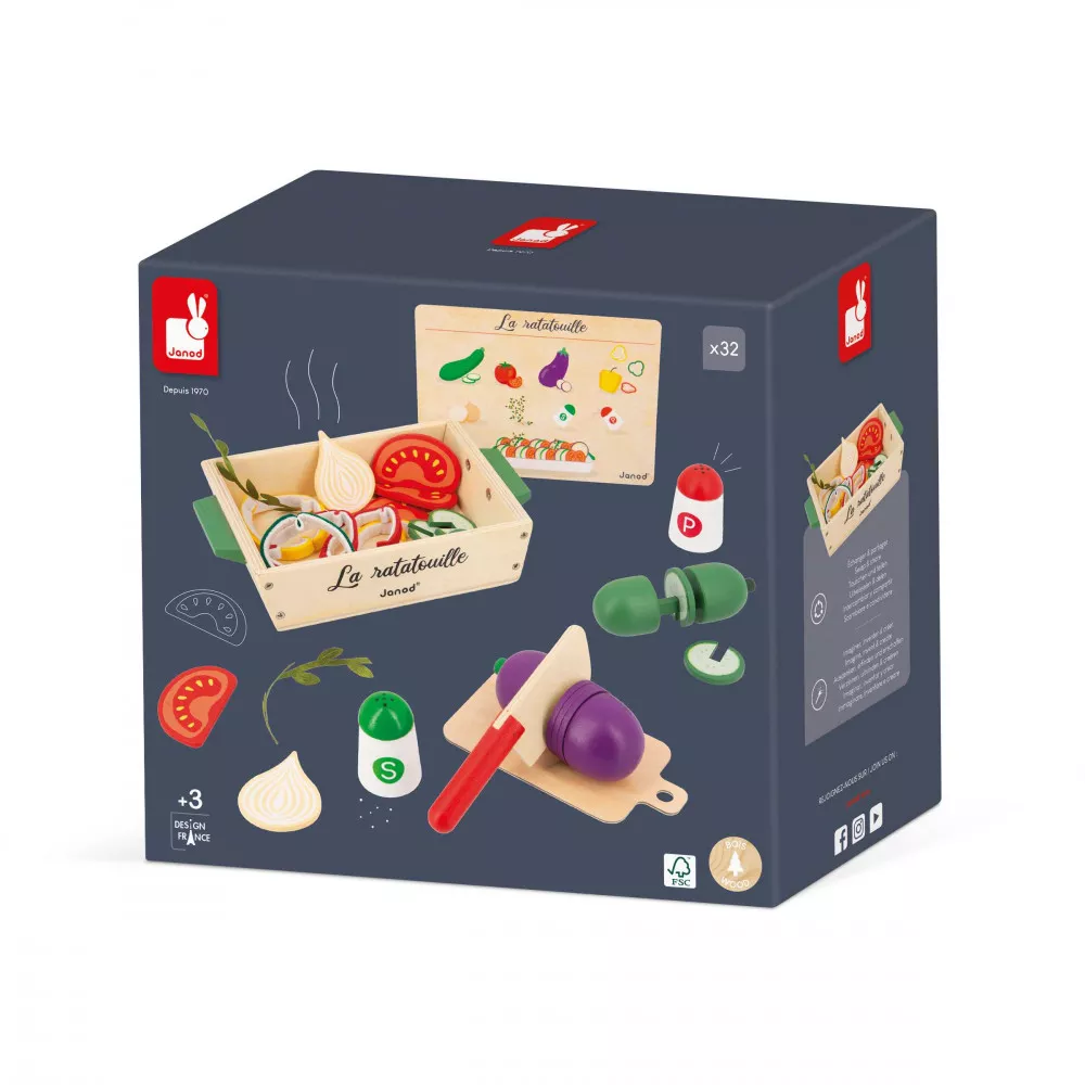 Janod Wooden Ratatouille Role Play Set