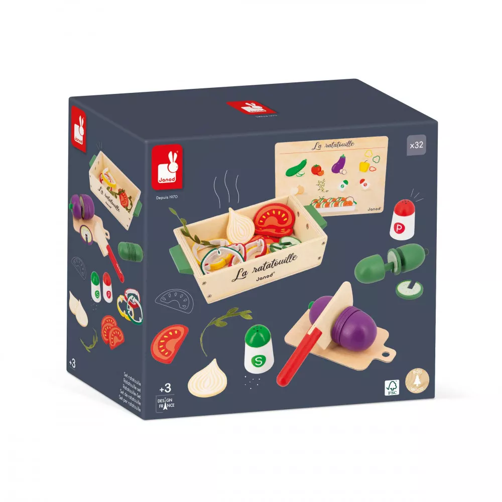 Janod Wooden Ratatouille Role Play Set