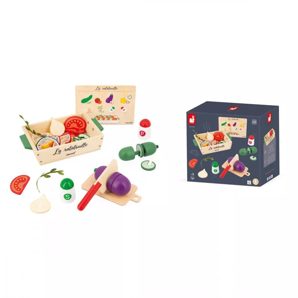 Janod Wooden Ratatouille Role Play Set