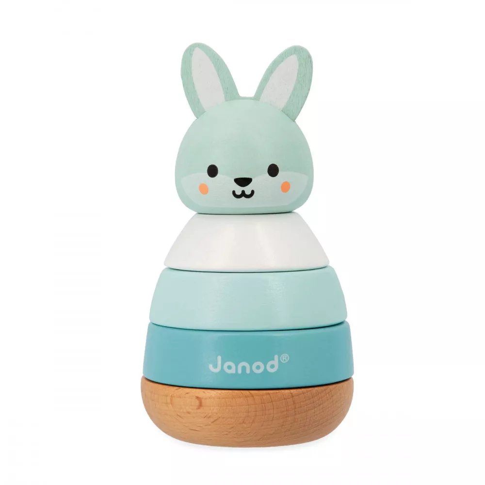 Janod Rabbit Stacking Game