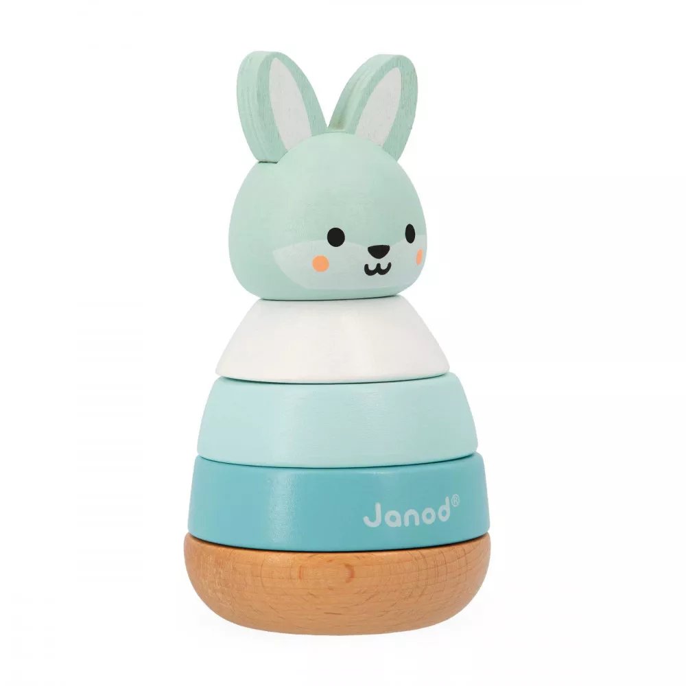 Janod Rabbit Stacking Game