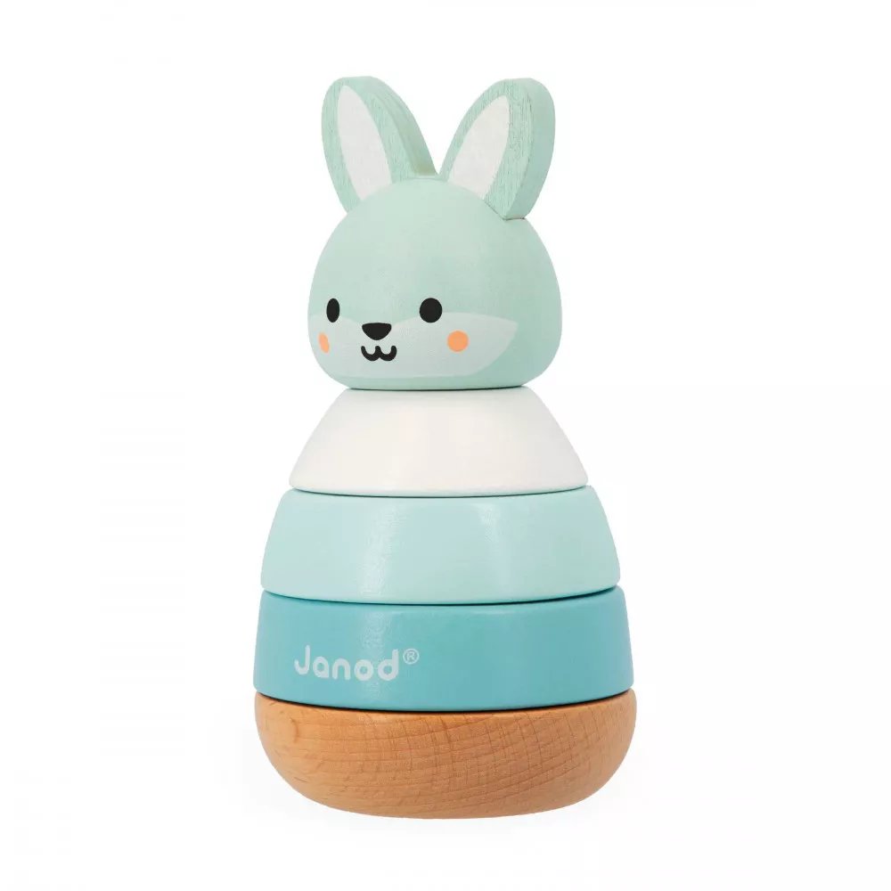 Janod Rabbit Stacking Game