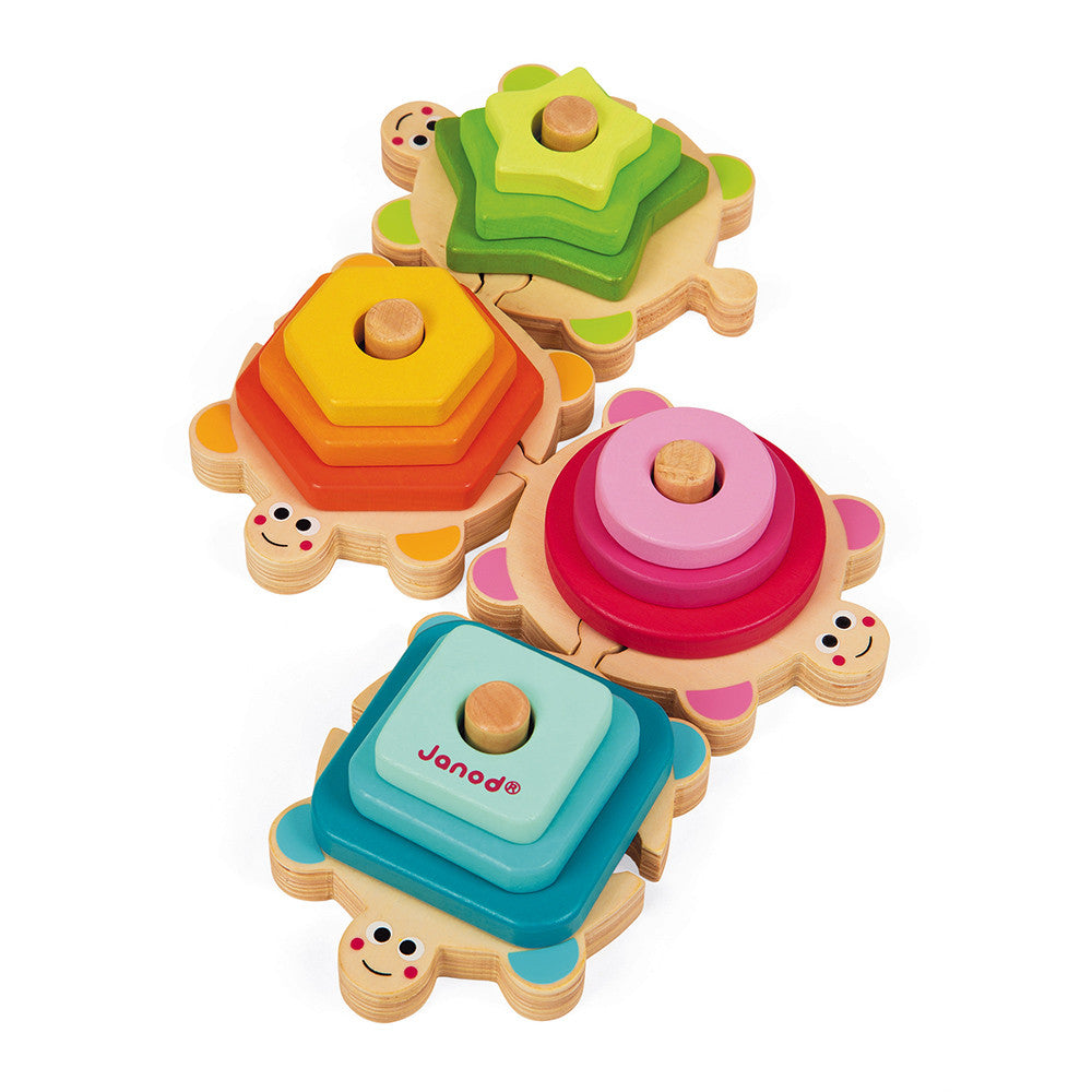 Janod Log Turtle Stacking Puzzle