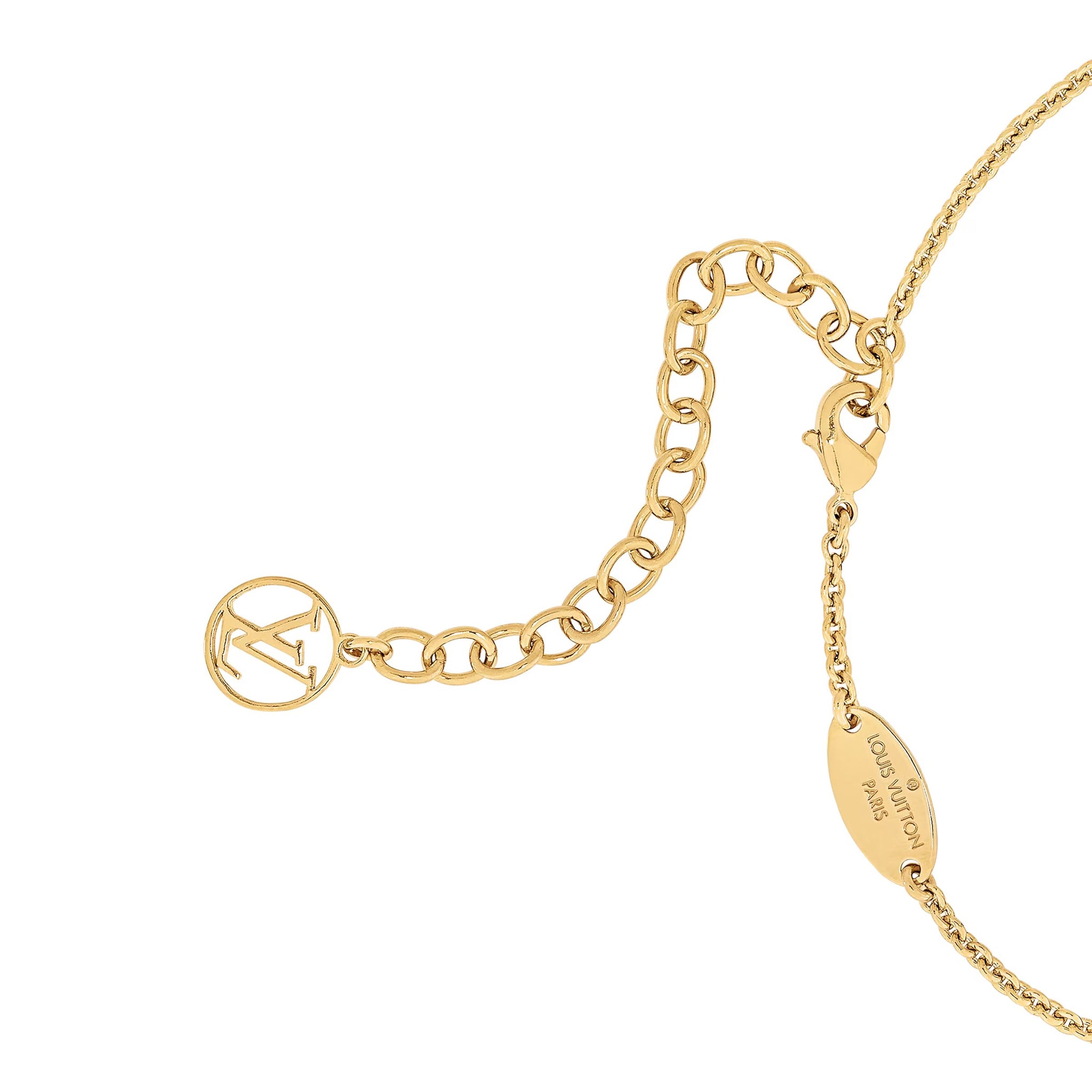 Louis Vuitton Women's Essential V Necklace (Gold)